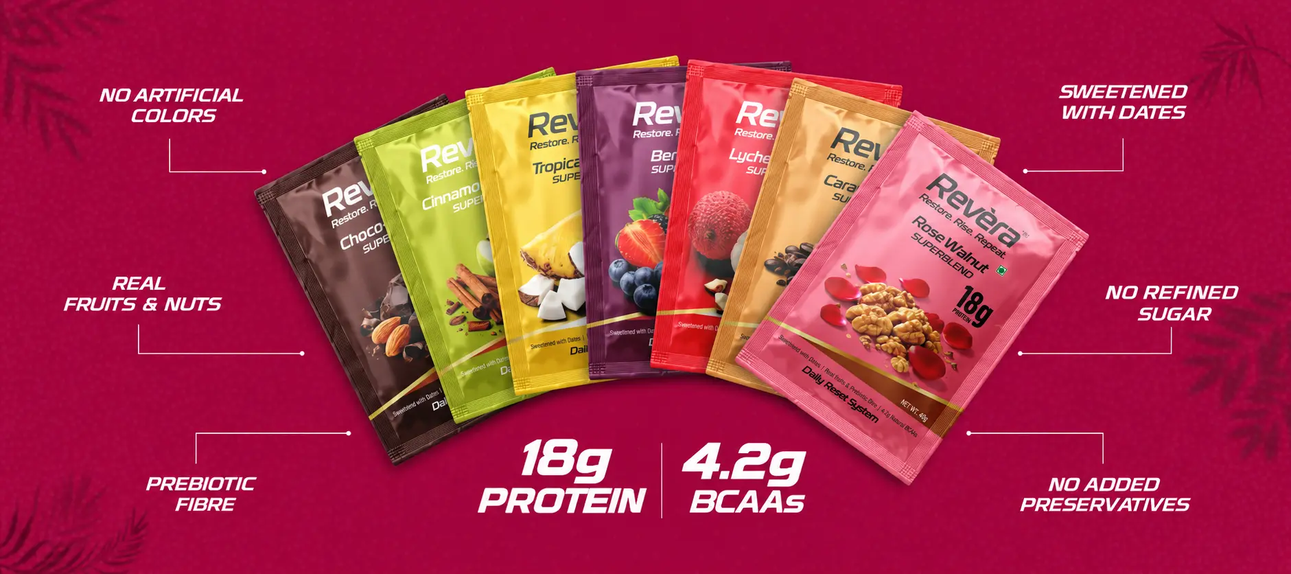 Revera Protein Sachets Nutrition Showcase